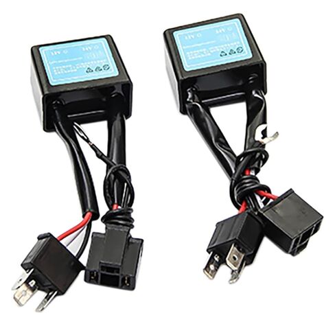2 قطعة سيارة LED العلوي عكس قطبية محول إيجابي سلبي القطبية العاكس التبديل تسخير محول لمصباح زينون H4 in Kuwait