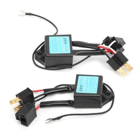 2 قطعة سيارة LED العلوي عكس قطبية محول إيجابي سلبي القطبية العاكس التبديل تسخير محول لمصباح زينون H4 in Kuwait