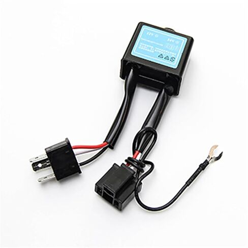 2 قطعة سيارة LED العلوي عكس قطبية محول إيجابي سلبي القطبية العاكس التبديل تسخير محول لمصباح زينون H4 in Kuwait