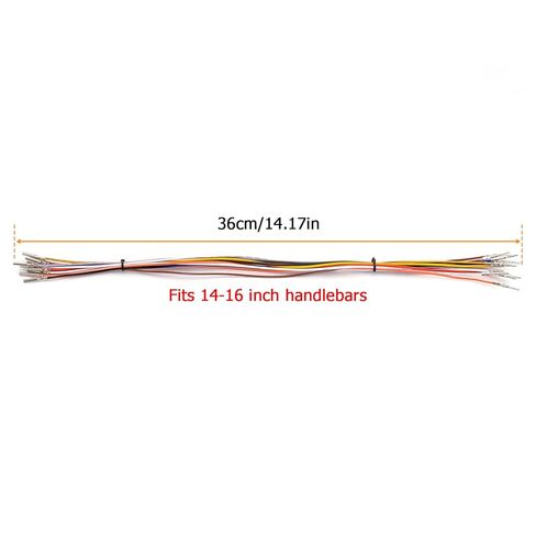 Wsays 14 "CAN-Bus المقود الأسلاك تمديد تسخير ل14"-18" المقود متوافق مع هارلي سبورتستر 1200 883 XL صالح Softail فات بوي التراث الكلاسيكي صالح داينا منخفض رايدر سوبر جلايد 1996-2006 in Saudi Arabia