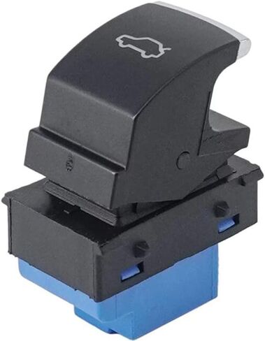 1 قطعة 4 دبابيس كروم الباب الخلفي غطاء صندوق السيارة الخلفي الإصدار زر التبديل لشركة فولكس فاجن باسات B7 2012-2016 3AA959831A 3AA959831 in Kuwait