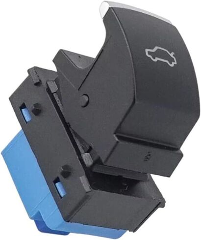 1 قطعة 4 دبابيس كروم الباب الخلفي غطاء صندوق السيارة الخلفي الإصدار زر التبديل لشركة فولكس فاجن باسات B7 2012-2016 3AA959831A 3AA959831 in Kuwait