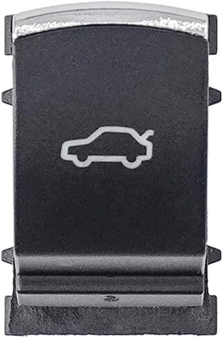 1 قطعة 4 دبابيس كروم الباب الخلفي غطاء صندوق السيارة الخلفي الإصدار زر التبديل لشركة فولكس فاجن باسات B7 2012-2016 3AA959831A 3AA959831 in Kuwait