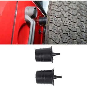 KMFCDAE Jeep JK JL Spare Tire Carrier Bumper Set Rubber Bump Stop Exterior Accessories for Jeep Wrangler JK JL 2007-2022, 2 PCS