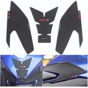YZF R3 تانك الوسادة القبضات دراجة نارية مكافحة زلة الجانب القبضات حامي ملصقات اكسسوارات صالح لياماها R3 YZF R3 R25 2019 2020 2021 in Kuwait