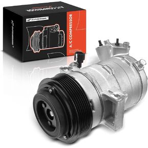A-Premium Air Conditioner AC Compressor with Clutch Compatible with Nissan NV1500 NV2500 NV3500 4.0L 2012-2021, Pathfinder 4.0L 2005-2012