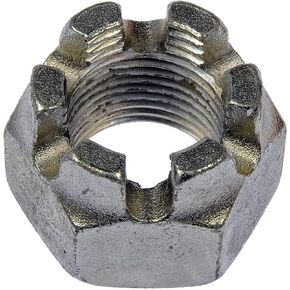 Dorman 220-017BX Hex Nut-Castellated-Thread Size; 3/4-16, Height; 1-1/8 In., 8 Pack