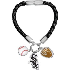 Game Time Offical MLB CHICAGO WHITE SOX Charm Bracelet