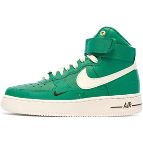 حذاء Nike Air Force 1 للذكرى الأربعين باللون الأخضر والأبيض للنساء مقاس 6