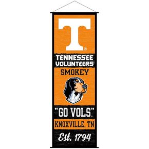 Tennessee Volunteers Banner and Scroll Sign