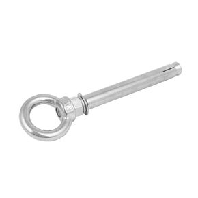 uxcell M12x150mm 304 Stainless Steel Ring Lifting Sleeve Expansion Closed Hook Eye Bolt