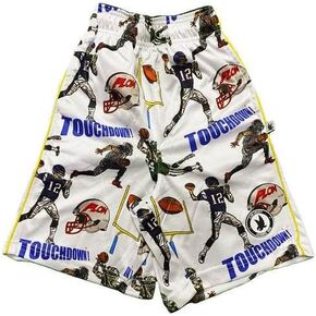 Flow Society Boys End Zone Flow Attack Short White - Football - Athletic - Gym Short