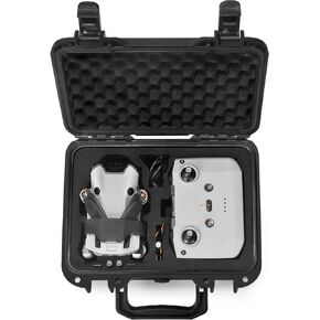 Lekufee Small Waterproof Hard Case Compatible with DJI Mini 4 Pro Drone/DJI Mini 3 Pro/Mini 3 Drone/DJI RC N2/RC N1 and Accessories (Case Only)(NOT FIT DJI RC/RC 2)