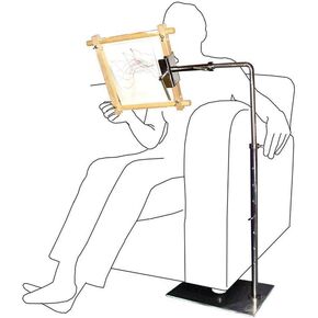 Lowery Workstand with Side Clamp - Powder Coated Silver Grey