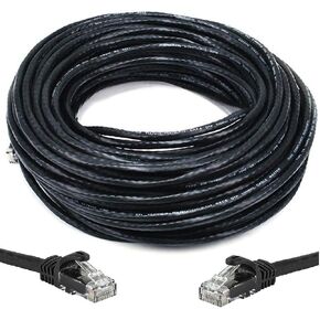 UbiGear 300' FT Oxygen-Free Copper Heavy Duty CAT6 Waterproof Outdoor Direct Burial UV Resistant Ethernet LAN Network Patch Cable RJ45 Cord (300FT Outdoor)
