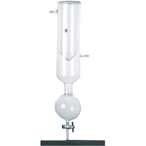 Kemtech America V210250G Synthware Dewar Type Vacuum Trap، 250 مل، زجاج محبس، محبس محبس 4 مم in Kuwait