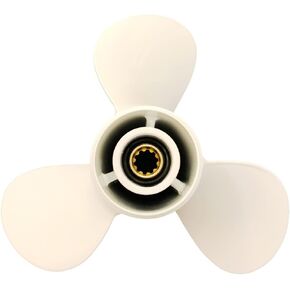 Yamaha Propeller for Outboard Motor F25 20HP 25HP 30HP/ Boat Outboard Propeller 9 7/8x11 1/4 for Yamaha Engine 3" Gearcase 10 Spline Tooth 664-45947-01-EL 9.875x11.25