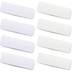 20 Pcs Blind Repair Tabs, Horizontal Blinds Replacement Slats, Mini Blind Slat Repair Kit White Blind Fixers for Horizontal Blinds (1" W x 3" L)