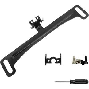 Flygun Pack-1 Car Rear View Camera Bracket, Metal Dash Cam Mount Kit, Waterproof License Plate Mount, Back Up Camera Installation Tool, Automotive Parts, Universal for Most Cars (Black)