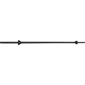 CAP Barbell 57" Standard Solid Threaded Bar with Star-Lock Collars, 1-inch