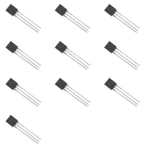 Bridgold 100pcs 2N2907A 2907A 2N Silicon PNP Low Power Transistor 0.6A 60V,TO-92.