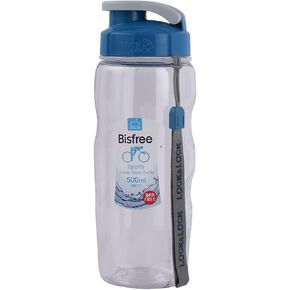 LOCK & LOCK 17-Fluid Ounce Bisfree Handy Sports Water Bottle, Tritan, 2-Cup in Saudi Arabia