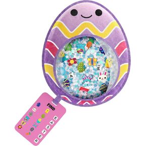 BIZYBOO Easter Egg Busy Bag Scavenger Hunt - Hidden Object Search Sensory Matching Game for Kids 2 and Up (Blue) in Saudi Arabia