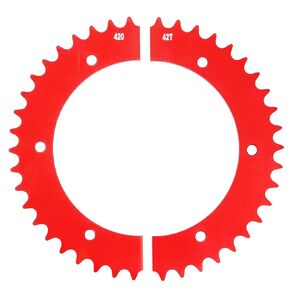 Split Sprocket 42 Tooth for #40 Pitch Chain Sprockets for Go Carts and Mini Bikes