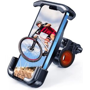 VATAPO Motobike Phone Mount, Bike/Scooter Phone Holder,Cell Phone Clamp for Direct Screen Mobile Phone and More 4.7-7.2" Phone.