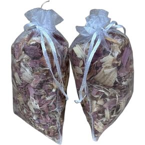 XL Premium Eastern Red Cedar Sachets for Clothes Storage and Shoe Storage - Natural Aromatic Moth Repellent - Dust-Free Moth Balls Alternative (4 Pack)