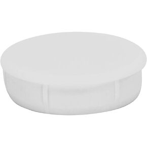 Rok Hardware 35mm (1-3/8") Plastic Hole Plug, White, 10 Pack ROKHP35WH