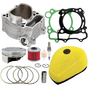 XIAOWEI YZ250F مجموعة حلقات المكبس الأسطوانية لياماها YZ250F 2001-2007 WR250F 2001-2013 STD 77 مللي متر مع فلتر الهواء in Kuwait