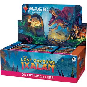 Magic: The Gathering The Lost Caverns of Ixalan Draft Booster Box - 36 Packs + 1 Box Topper Card (541 Magic Cards)