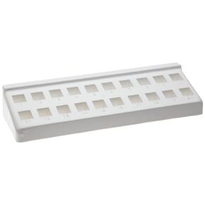 SP Bel-Art Spectro Cuvette Rack; For 10mm Cuvettes, 20 Places (F18515-0000)