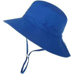 Baby Sun Hat UPF 50+ Sun Protection for Boy Girl Toddler Summer Bucket Hat Kids Beach Hat Cotton Baby Hats Adjustable Kid Cap