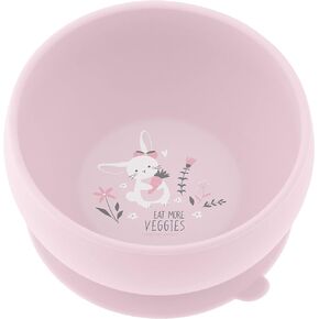 Stephen Joseph, Silicone Baby Bowls, Suction Bowl, Stay Put Suction Bowl, First Stage Self Feeding, Bunny