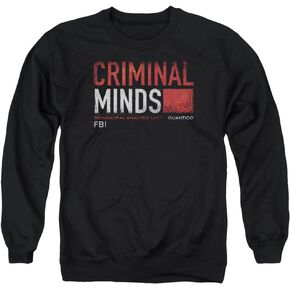 Criminal Minds Title Card Unisex Adult Crewneck Sweatshirt for Men and Women