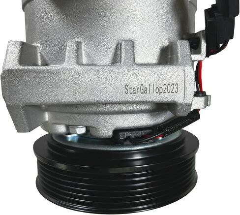 استبدال ضاغط مكيف الهواء التلقائي Star Gallop CO11200C لنيسان Rogue 2.5L 2008-2013، DKS17D ضاغط مكيف الهواء للسيارة متوافق مع Renault Koleos 2.5 92610JM01C 92610JM01E 926004BB2A 92600JM01C in Kuwait