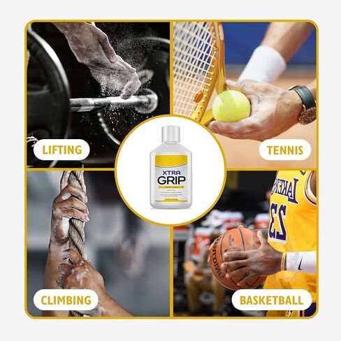 Xtra Grip Liquid Chalk -Sport Grip Solution- Pole Grip -Gym Chalk for Weight Lifting -Improve Grip-Chalk for Climbing- Chalk for Pole Dancing - Lotion for Gaming- Dry Hands - Grip for Pole Dancing in Saudi Arabia