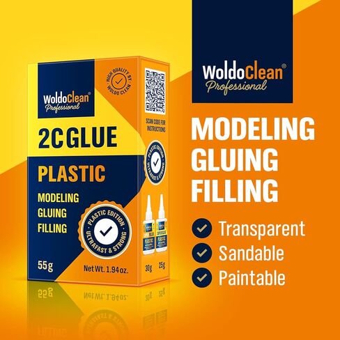 Super Glue with Powder for Filling Gaps for Plastic - 2 Components Superglue for Filling Gaps, bonding & reinforcing in Kuwait