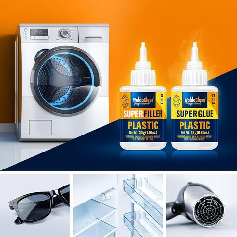 Super Glue with Powder for Filling Gaps for Plastic - 2 Components Superglue for Filling Gaps, bonding & reinforcing in Kuwait