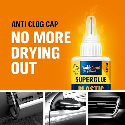 Super Glue with Powder for Filling Gaps for Plastic - 2 Components Superglue for Filling Gaps, bonding & reinforcing in Kuwait