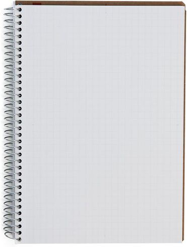 Maruman N246ES Notebook, Ring Notebook, 0.2 inch (5 mm), Square Ruled, Basic, B5, 80 Pieces, Set of 5 in Saudi Arabia