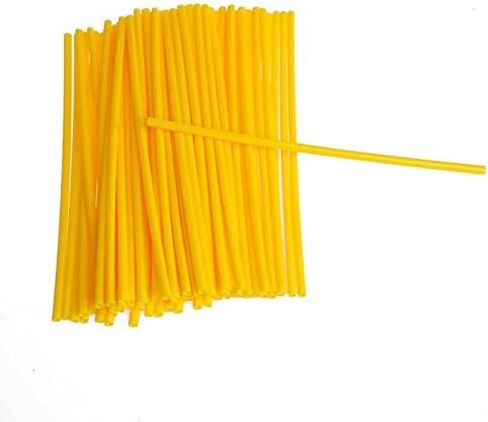 72 قطعة دراجة نارية موتوكروس الترابية دراجة عجلة حافة تكلم جلود يغطي التفاف ديكور حامي عدة (أصفر) in Kuwait