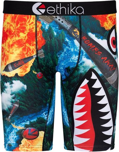 Ethika Boys Staple Boxer Brief | Bomber Bombs Away in Saudi Arabia