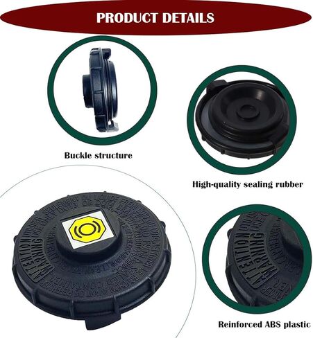 غطاء خزان أسطوانة الفرامل الرئيسية NPSNGSJY متوافق مع ملحقات أجزاء هوندا 46662-SLE-J01 46662-SDC-A02 46662-S8A-003 أسود in Kuwait