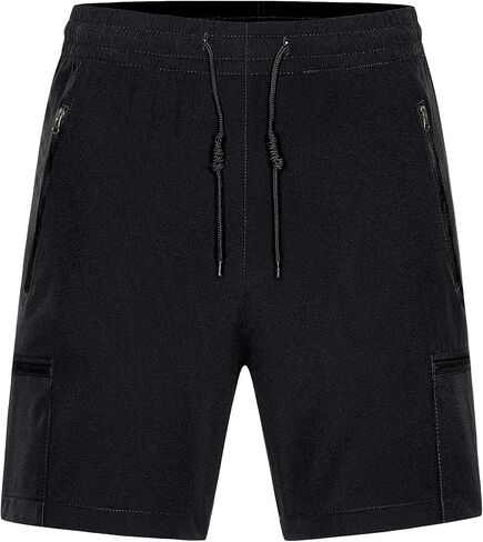 Pursky Women's Cargo Hiking Shorts Quick Dry Lightweight Golf Pocket Plus Size in Saudi Arabia