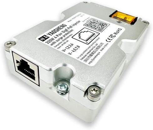 حاقن PoE بقدرة 320 وات مع حماية شاملة. مناسبة لـ Starlink عالي الأداء. in Kuwait