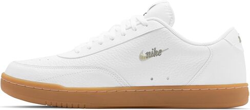 Nike Court Vintage Premium Men's Shoe (CT1726-101,White/Fossil-Enigma Stone) Size 10.5 in Saudi Arabia
