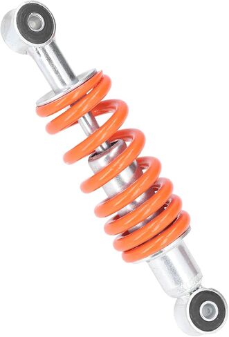 Aramox Motorcycle Shock Damper, 195mm Motorcycle Shock Absorber 1800LB Orange Universal for Mini Bike Scooter Moped Go Kart in Saudi Arabia